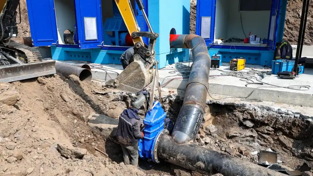 Sakarya Hendek'e yeni pompa sistemi ile saniyede 390 litre su