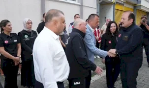 AFAD Başkanı Pehlivan’dan selde hayatını kaybedenlerin ailelerine taziye ziyareti