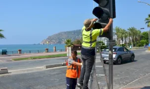 Alanya’da sinyalizasyonlara genel bakım