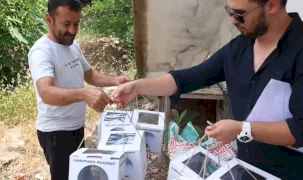 Antalya'da 800 dekar araziye faydalı böcek desteği