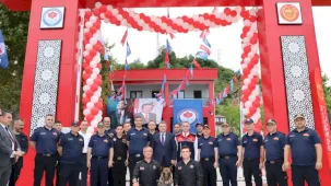 Çarşıbaşı modern itfaiye merkezine kavuştu