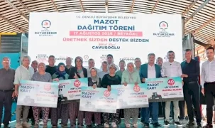 Denizli'de üreticiye mazot desteği