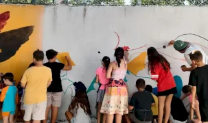 Doğaya Sanat Programı Kazdağları'nda başladı