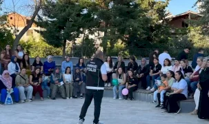 EGM'den uyuşturucuyla mücadelede farkındalık çalışması