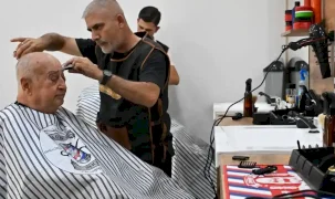 Emekli Kafe’de kuaför ve berber hizmeti başladı