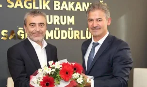 Erzurum İl Sağlık Müdürlüğü'nde bayrak değişimi