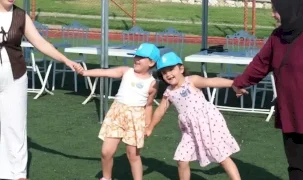 Eskişehir'de çocuklar ve aileler su kahramanı oldu
