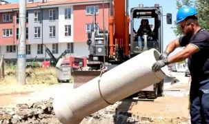 Eskişehir’de kanalizasyon hatları yenileniyor