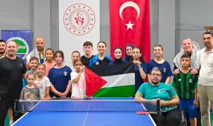 Filistin Milli Takımı Sakarya’da dostluk masasında!