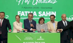 Gaziantep’te bin konut için anahtar teslimi yapıldı... 5 bin konutluk projeye temel