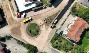 Gölcük’te Ergenekon Caddesi kavşağı yenileniyor