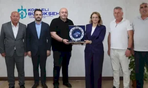 Gürcistan Kutaisi heyetinden Kocaeli Büyükşehir’e ziyaret