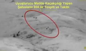 Hakkari'de JİHA destekli operasyonda 253 kilo esrar ele geçirildi