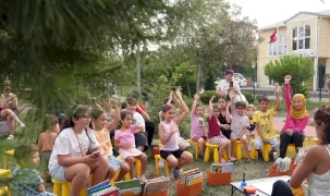 İstanbul Maltepe’de çocuklar kitapların sihirli dünyasıyla buluşuyor