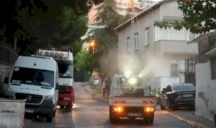 İstanbul Maltepe’de ilaçlama çalışmaları sürüyor