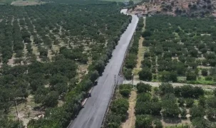İzmir Efes Selçuk’ta yollar yenileniyor
