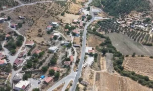 İzmir Kınık’ta 5 mahalleyi bağlayan yollar yenilendi