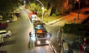 Karamürsel Plaj Yolu Caddesi’ne özel asfalt dokunuşu