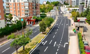 Kocaeli'de Santral Rampası yeniden çift yönlü trafiğe açıldı