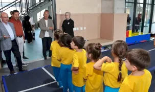 Konya Karatay'da başkanlarda Sporcu Merkezi'ne ziyaret