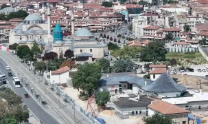 Konya’da Mevlevi Dergahı inşaatı yüzde 50 tamamlandı
