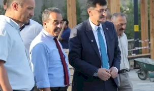 Kütahya Ulucami'deki çalışmalara Başkan Kahveci'den sıkı takip