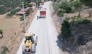 Manisa Büyükşehir’den Kula’da 12,5 kilometrelik yol hamlesi