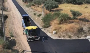 Manisa Turgutlu’nun kırsalında ulaşım konforu artıyor