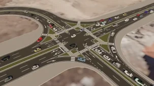 Mavikent-Havalimanı Yolu çalışmalarında sona doğru