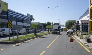 Mersin Tırmıl Sanayi Sitesi’nde yollar yenilendi