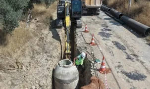 Muğla Menteş’te kanalizasyon altyapısına ilk adım