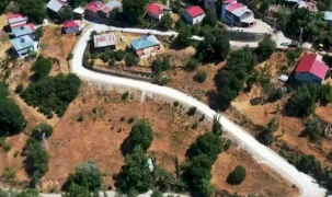 Ordu Mesudiye’de beton yol çalışmasıyla güvenli ulaşım
