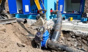 Sakarya Hendek'e yeni pompa sistemi ile saniyede 390 litre su