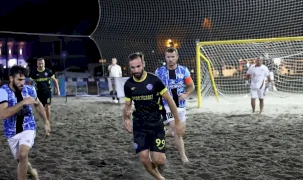 Sakarya Kocaali Sahili’nde futbol şöleni