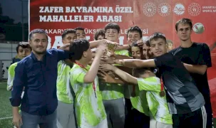 Sakarya'da Başkanlık Futbol Kupası’nda şampiyon Göktepe oldu