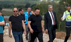 Sakarya’da Şehir Hastanesi çalışmaları yerinde görüldü