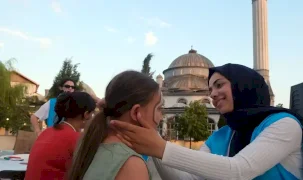 Sakarya'nın mahallelerinde Yeniköylü çocuklar neşelendirildi