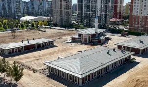 Selçuklu Yazır Mahalle Külliyesi'nde son rötuşlar