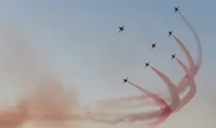 Türk Yıldızları’nın muhteşem gösterisi Konya'yı büyüledi