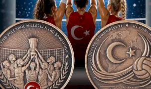 Voleybol Milletler Ligi şampiyonluğu için hatıra para satışa çıkıyor