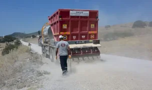 Yuntdağı’nın 10 kilometrelik yolunda konfor çalışması