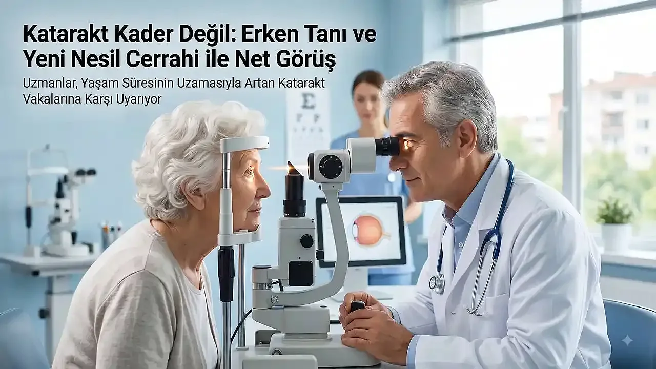 Yaşam Süresi Uzuyor, Katarakt Daha Fazla Kişiyi Etkiliyor!