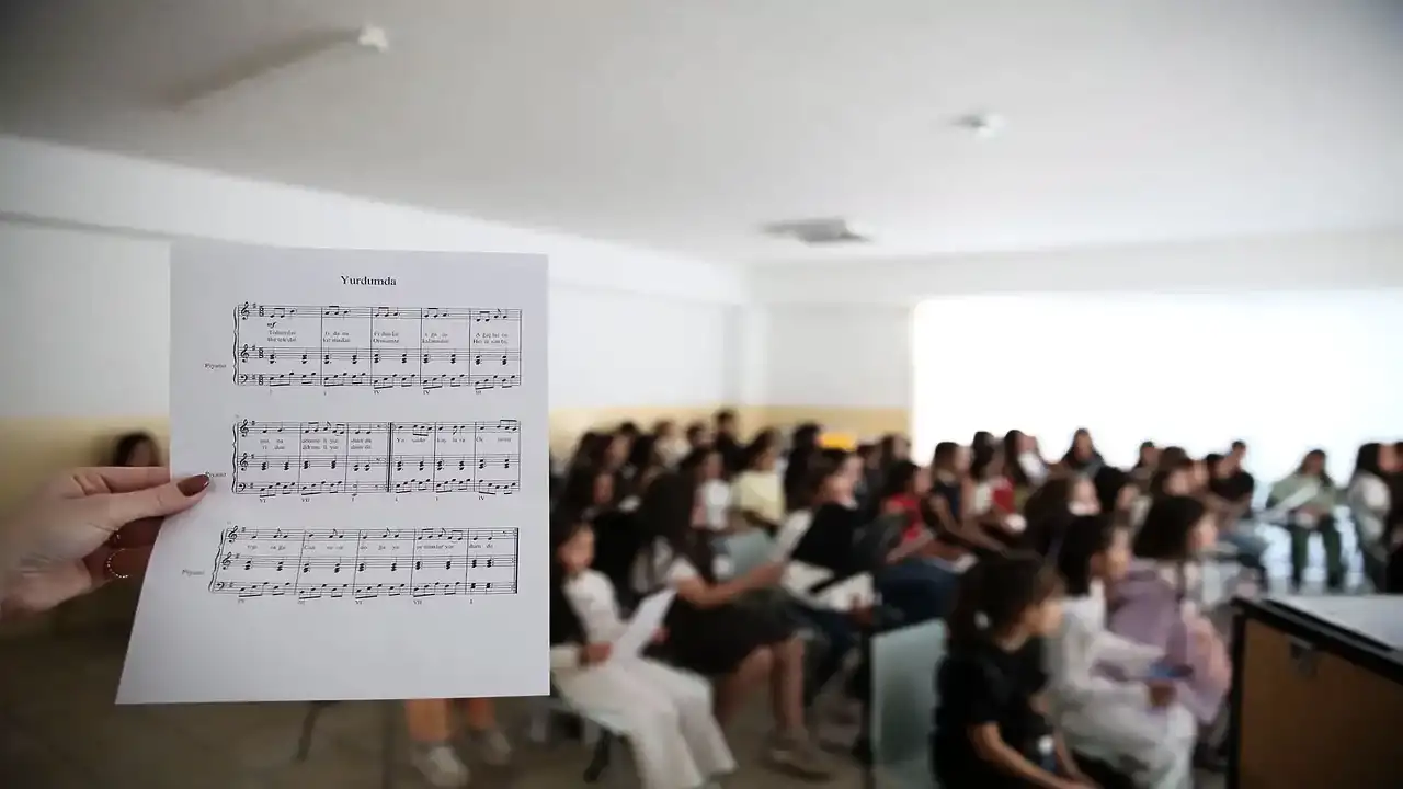 Ankara'da 65 öğrenci müzikle buluştu