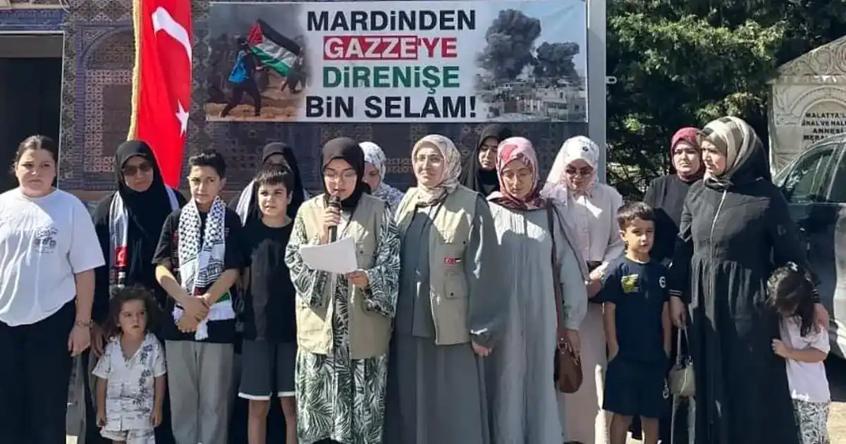 Gazze’deki eğitim mücadelesi Mardin’de gündeme taşındı: