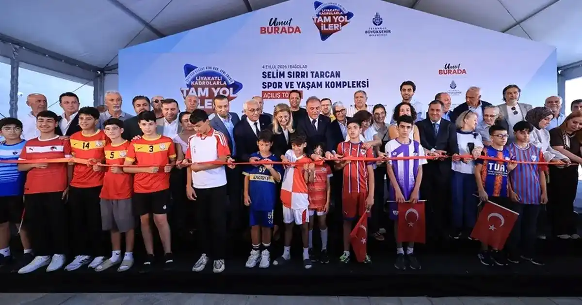 İstanbul'da Selim Sırrı Tarcan Spor ve Yaşam Kompleksi hizmete açıldı