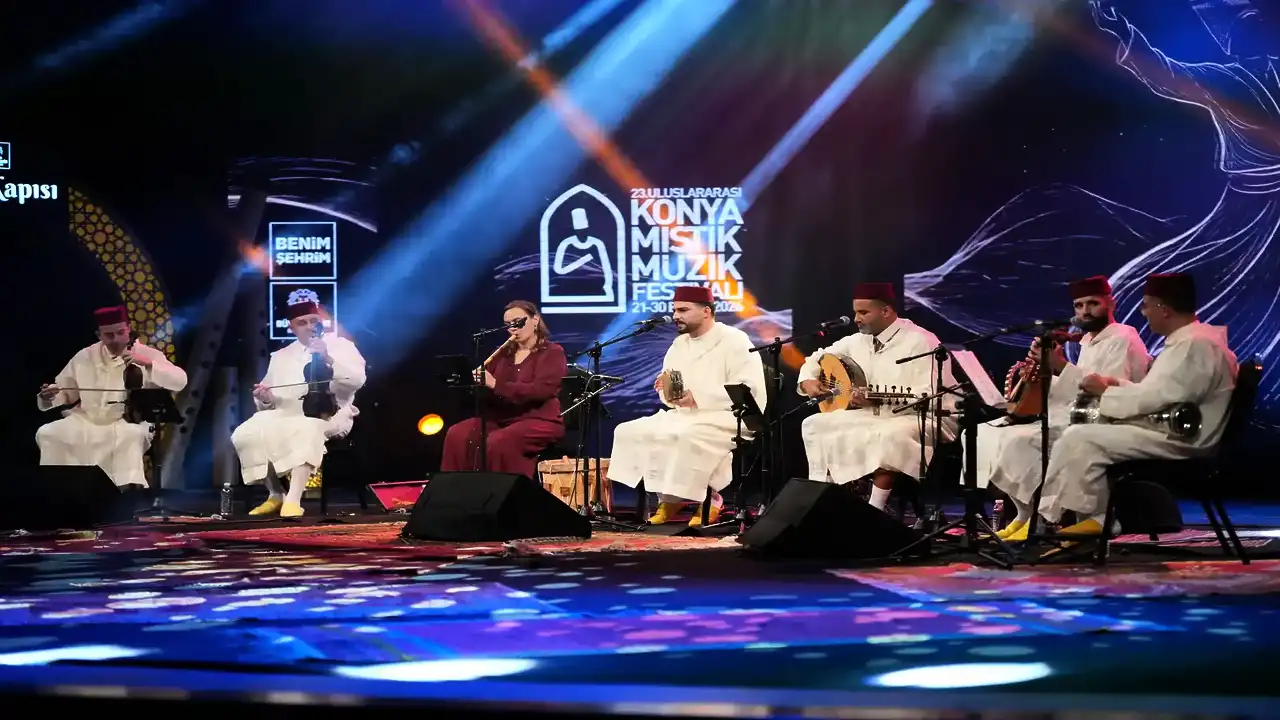 Konya Mistik Müzik Festivali coşkuyla sürüyor