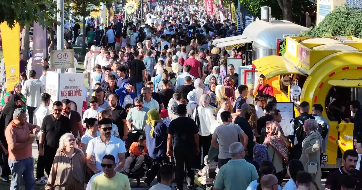 Konya’da 4. GastroFest’e büyük ilgi