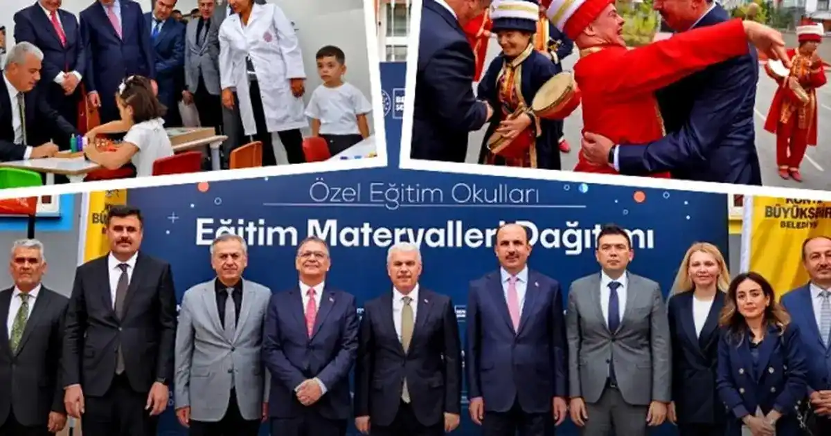 Konya'da özel öğrencilere özel destek