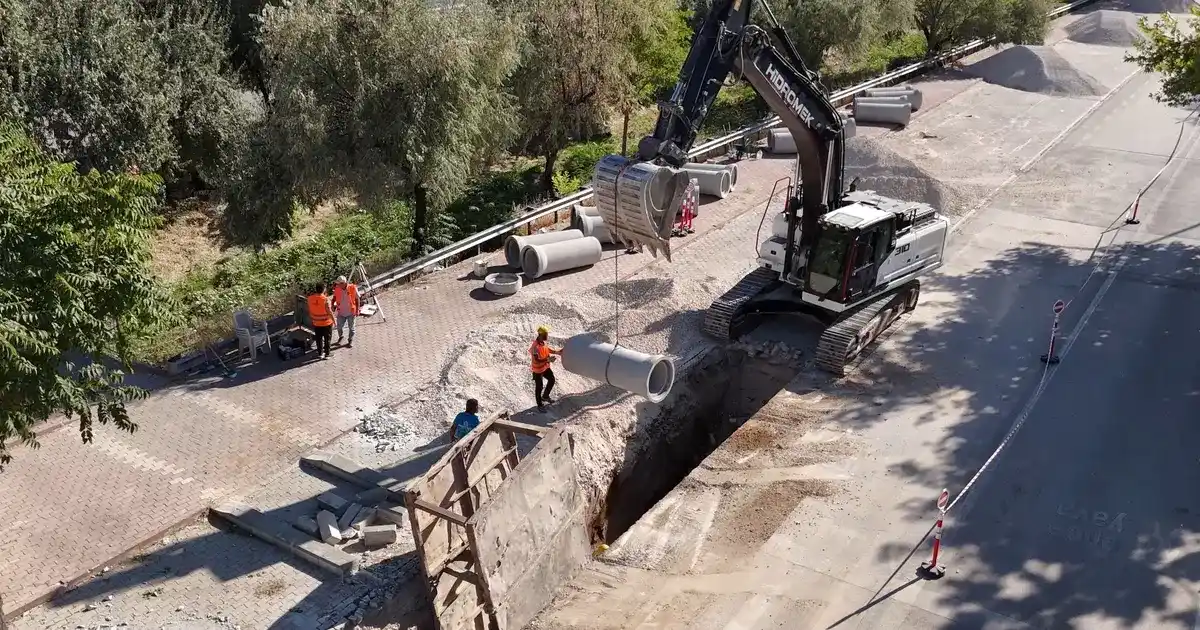 Konya'da taşkınlara karşı altyapı güçlendirmesi