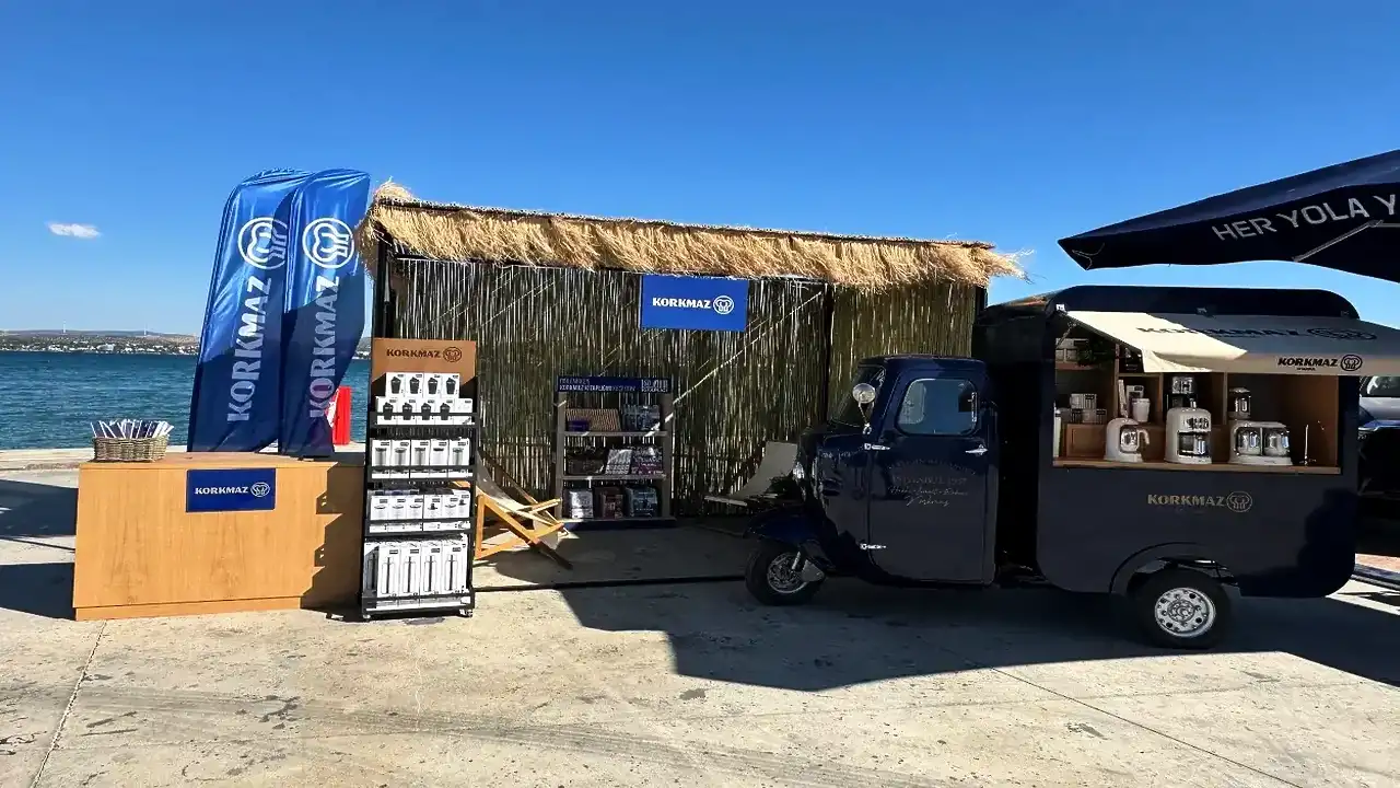 Korkmaz markası Çeşme'de deniz buluşmasına katıldı